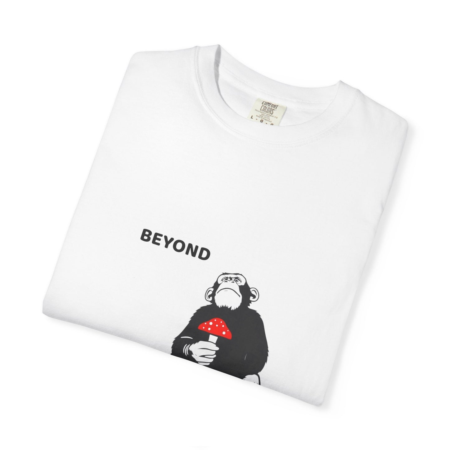 Beyond Monkey Graphic Tee — Funny Chimp Unisex Shirt, Animal Lover Gift