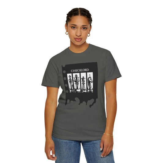 Unisex Checklord Chess T-Shirt – Graphic Tee for Game Lovers & Strategists