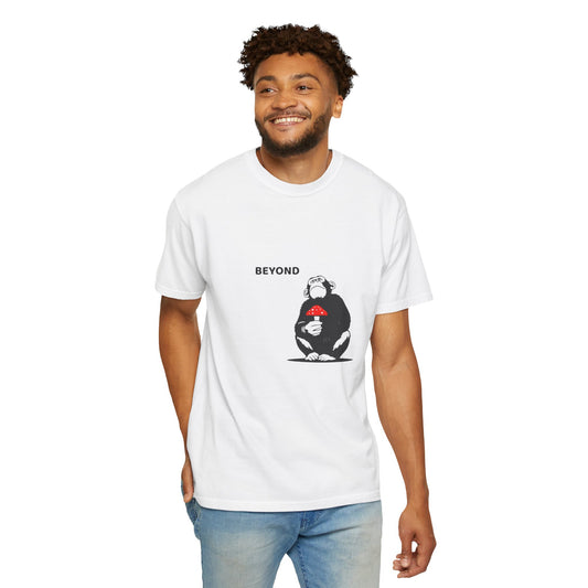 Beyond Monkey Graphic Tee — Funny Chimp Unisex Shirt, Animal Lover Gift