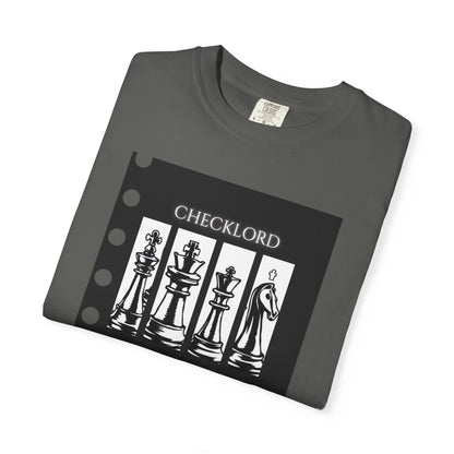 Unisex Checklord Chess T-Shirt – Graphic Tee for Game Lovers & Strategists
